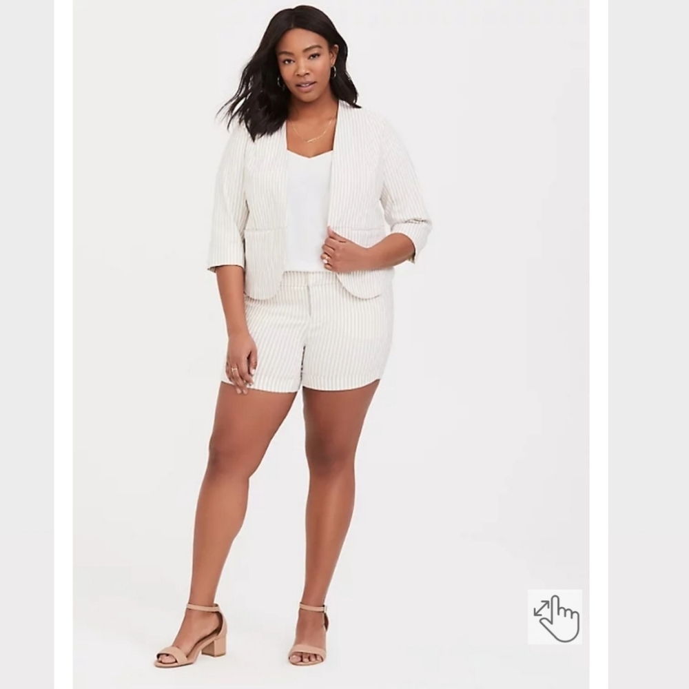 Torrid Blazer & Shorts Set 6x